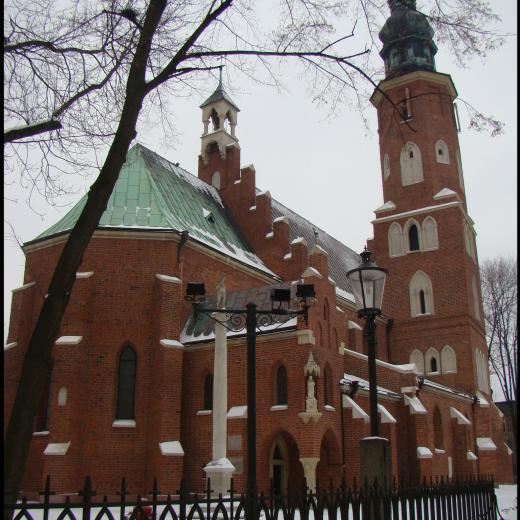 Fot  9. Gotycki kościół farny p.w. św. Jana Chrzciciela w Radomiu