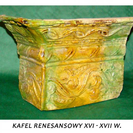 FOT. 16 KAFEL RENESANSOWY XVI - XVII w (3)